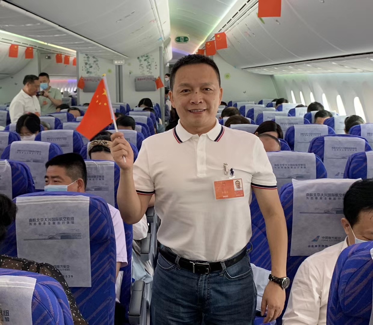 【2020两会】全国人大代表、Ag旗舰厅董事长张学武赴京履职